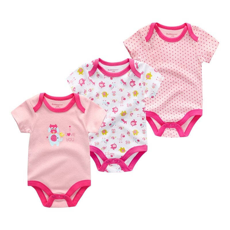 Babies 3 Pieces Onesie Romper Set-Children Cloth Shop
