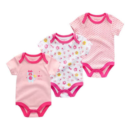 Babies 3 Pieces Onesie Romper Set-Children Cloth Shop