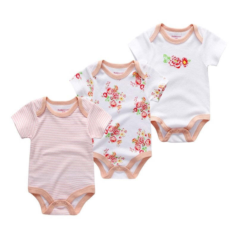 Babies 3 Pieces Onesie Romper Set-Children Cloth Shop