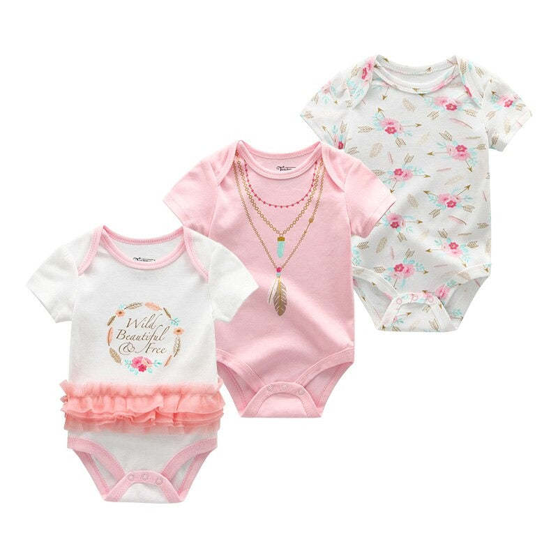 Babies 3 Pieces Romper Set-Children Cloth Shop