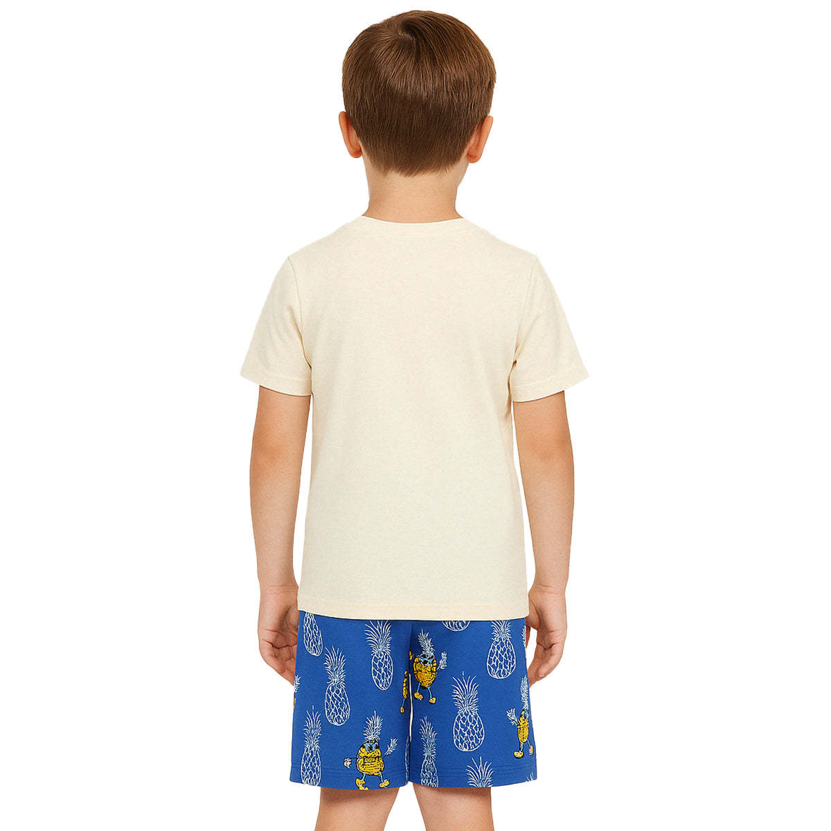 Two Piece Short Sleeve Graphic Pajama Set