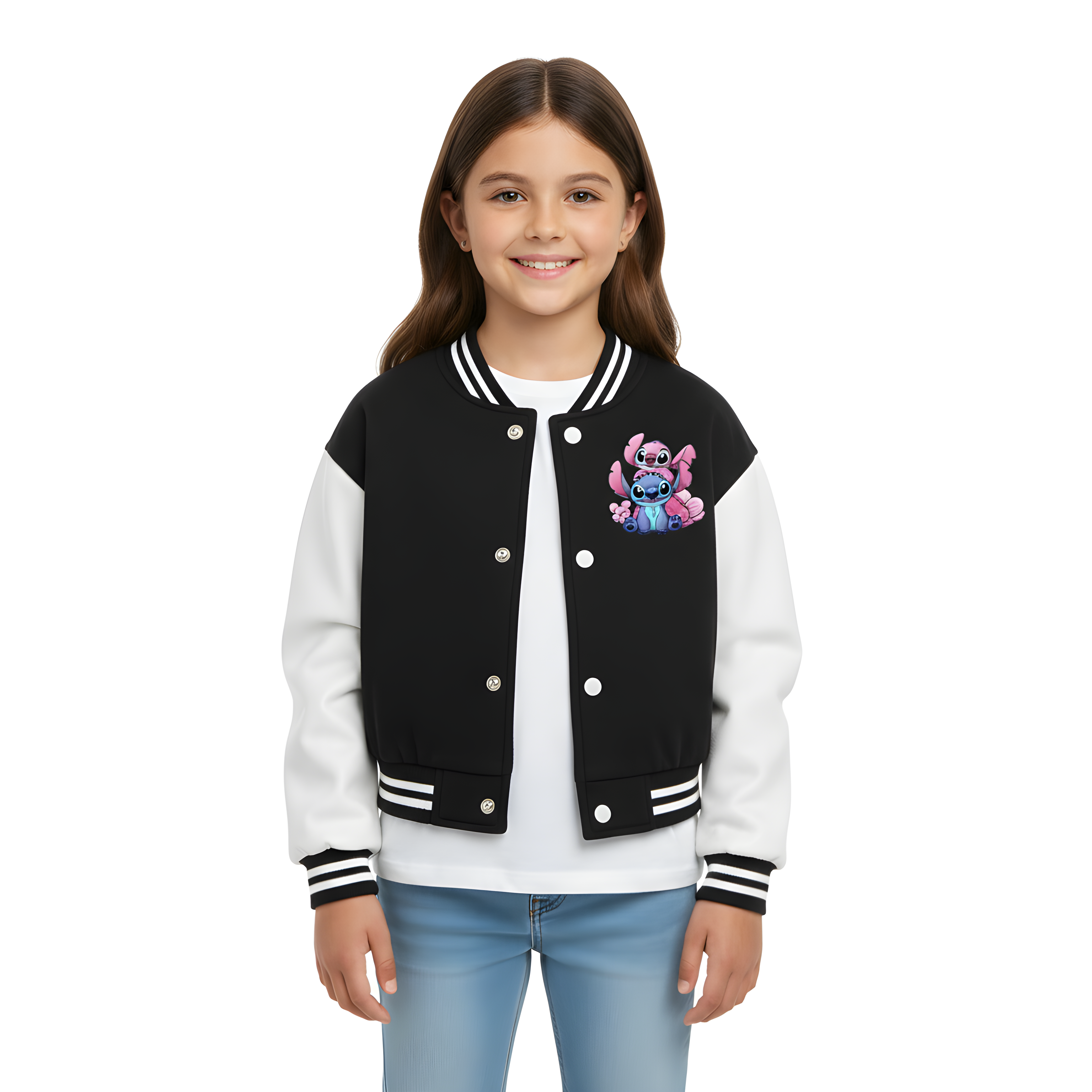 Customizable Stitch Baseball Jacket
