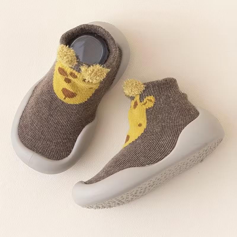Cartoon Animal Design Non Slip Soft Baby Shoes