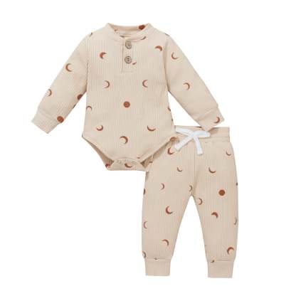 Full Sleeve Bodysuit & Long Pants Sleep Set-Children Cloth Shop