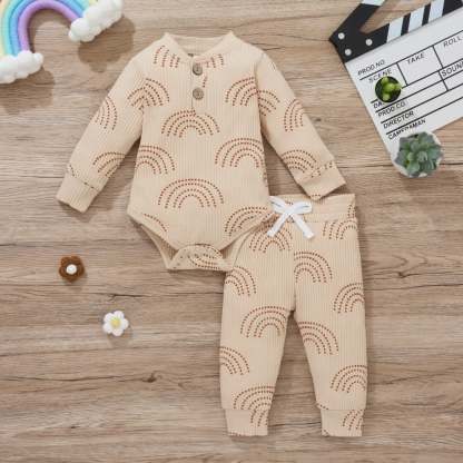 Full Sleeve Bodysuit & Long Pants Sleep Set-Children Cloth Shop