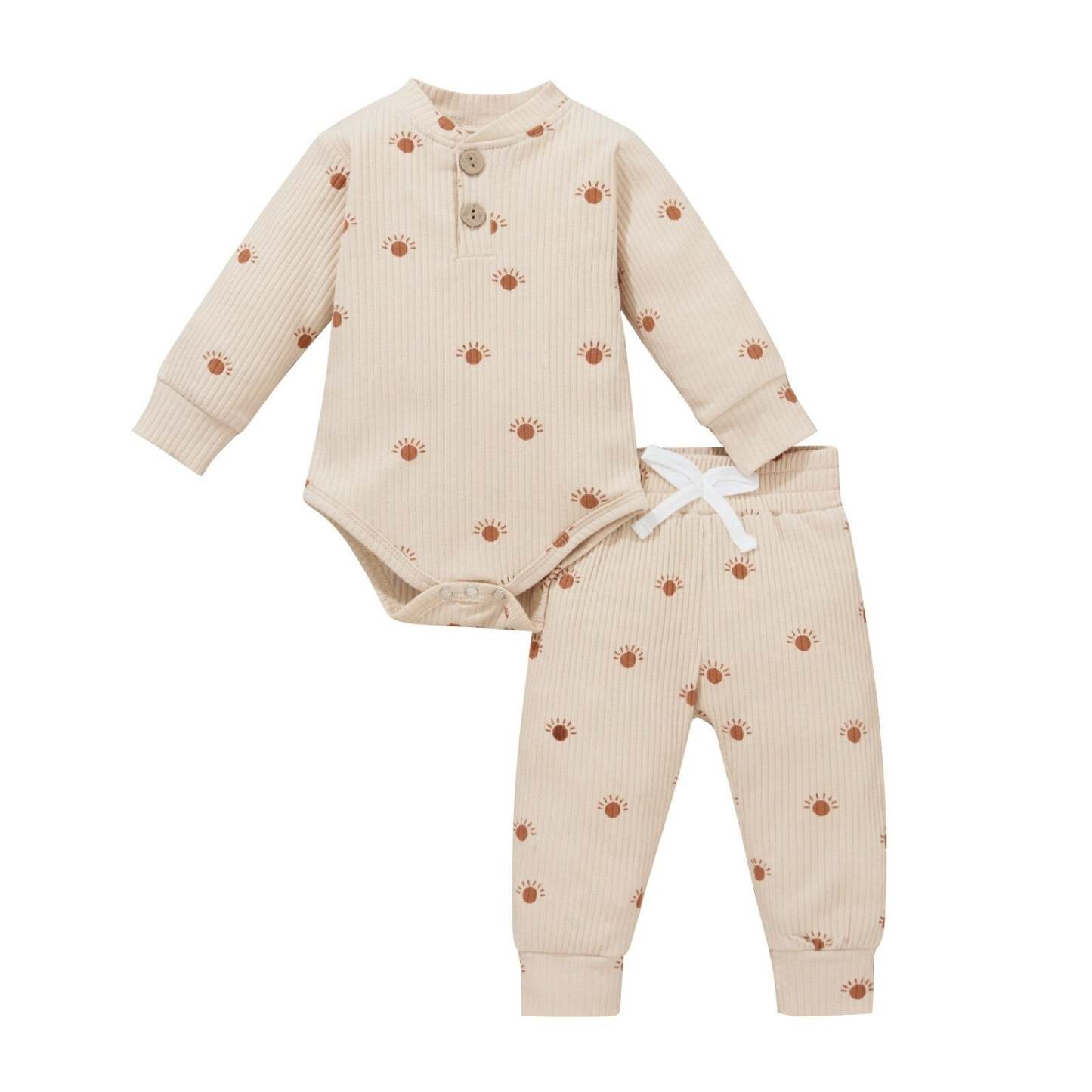 Full Sleeve Bodysuit & Long Pants Sleep Set-Children Cloth Shop