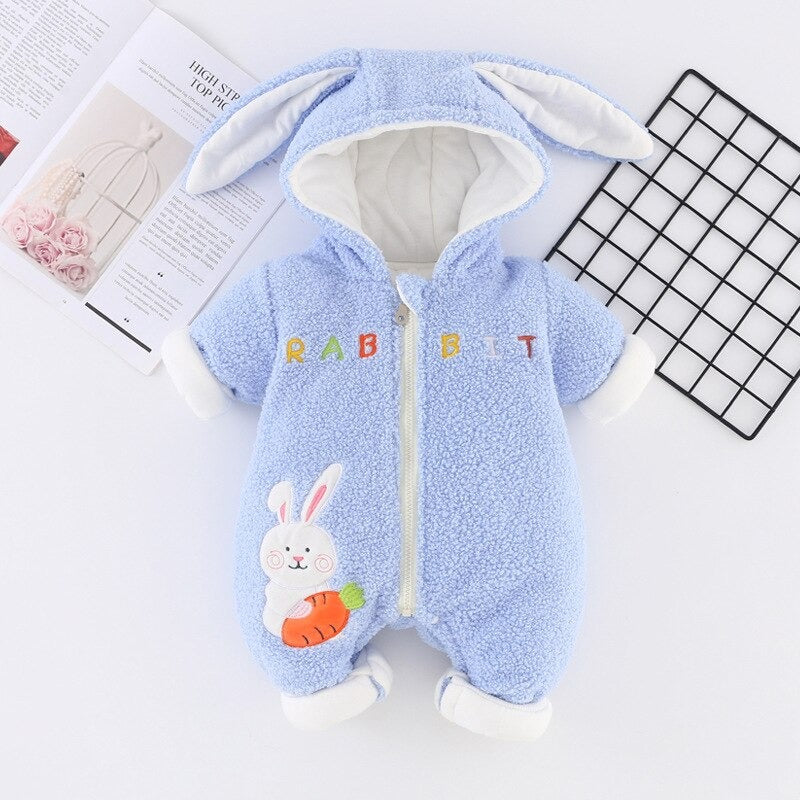 Thicken Winter Warm Romper For Newborns-Children Cloth Shop