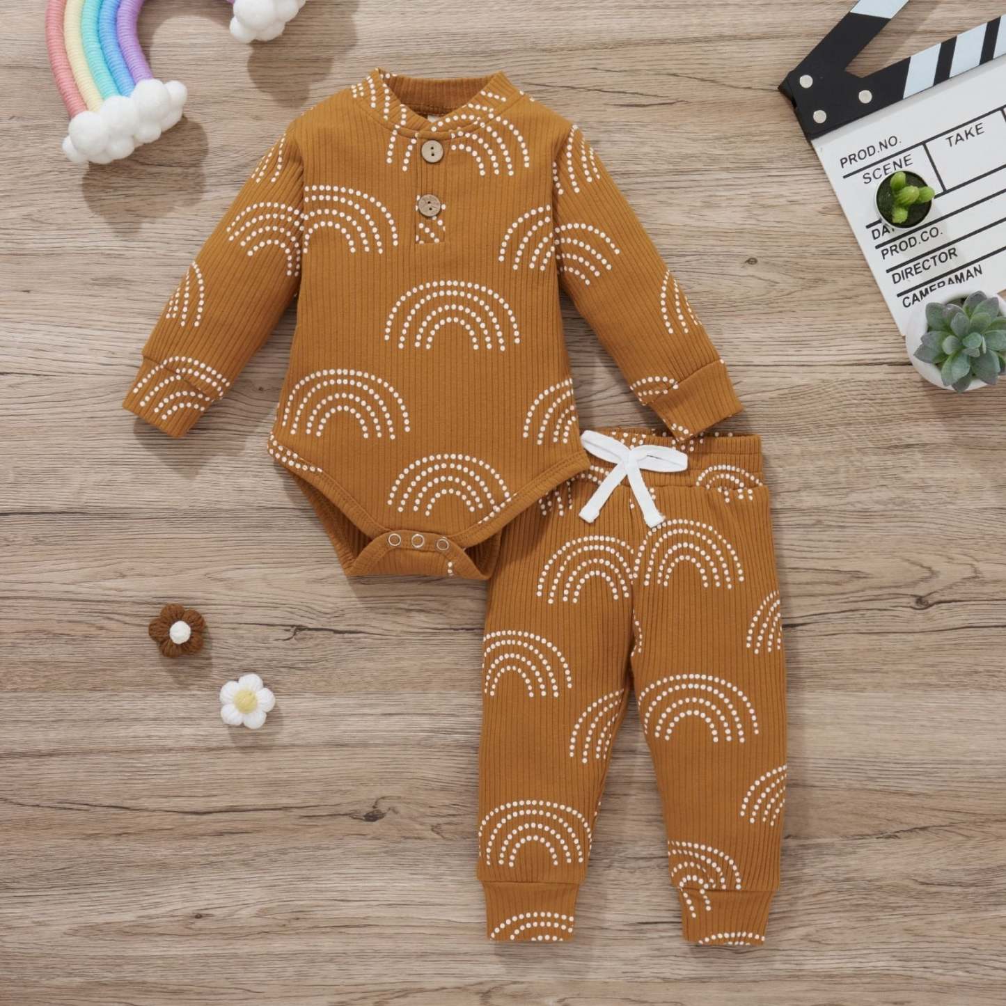 Full Sleeve Bodysuit & Long Pants Sleep Set-Children Cloth Shop