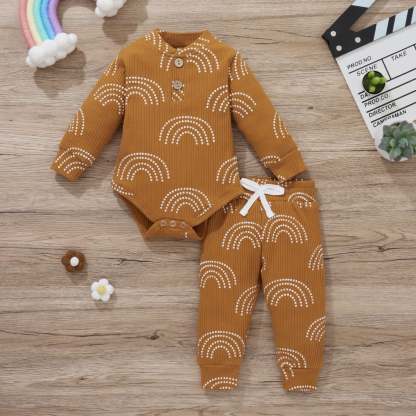 Full Sleeve Bodysuit & Long Pants Sleep Set-Children Cloth Shop