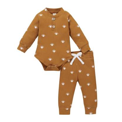 Full Sleeve Bodysuit & Long Pants Sleep Set-Children Cloth Shop