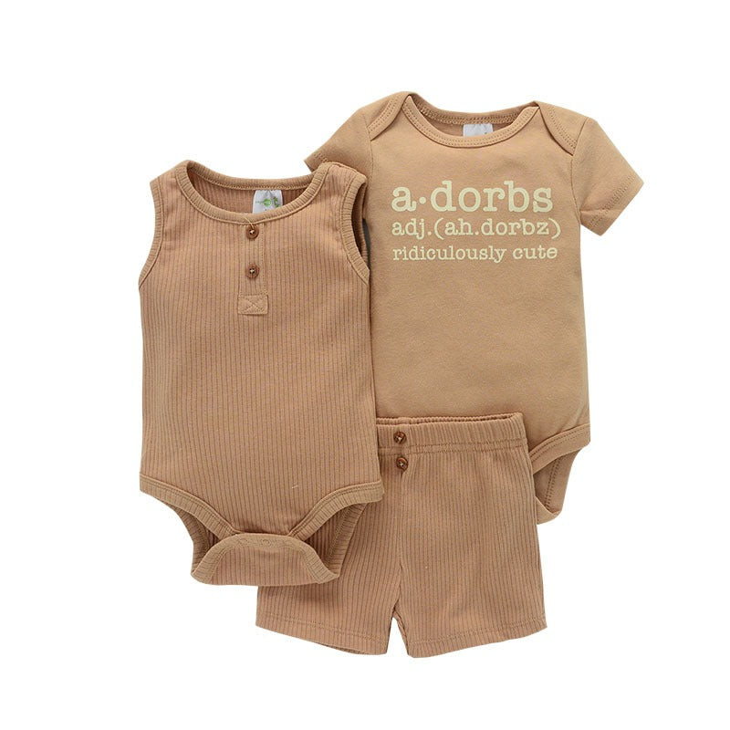 2Pcs Bodysuit And Pants Outfit Set-Children Cloth Shop