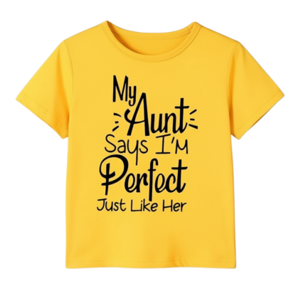 Boys Letter Print Short Sleeve T Shirt 