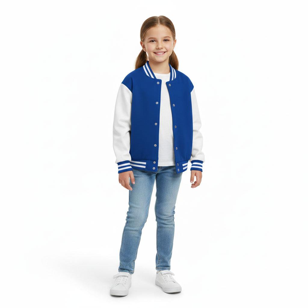 Customizable Baseball Jacket For Girls 