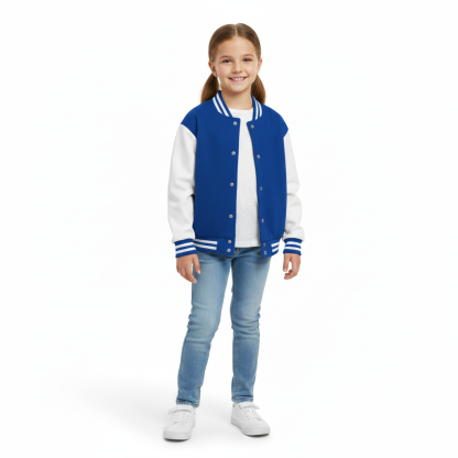 Customizable Baseball Jacket For Girls 