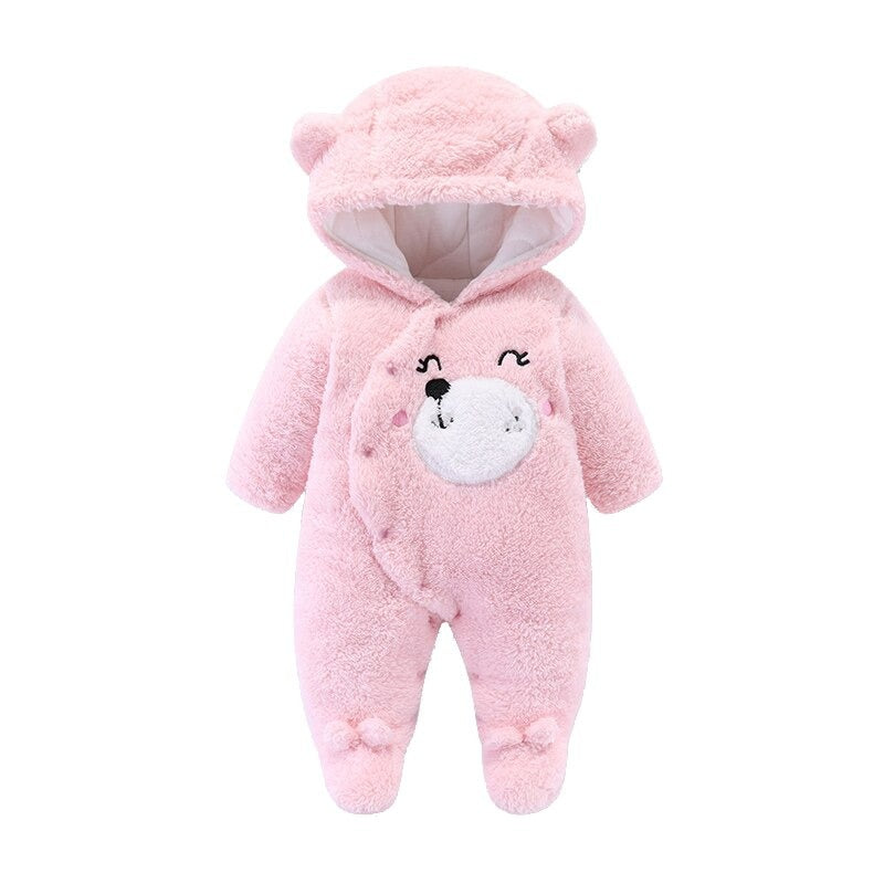 Thicken Warm Rompers Newborn Babies-Children Cloth Shop
