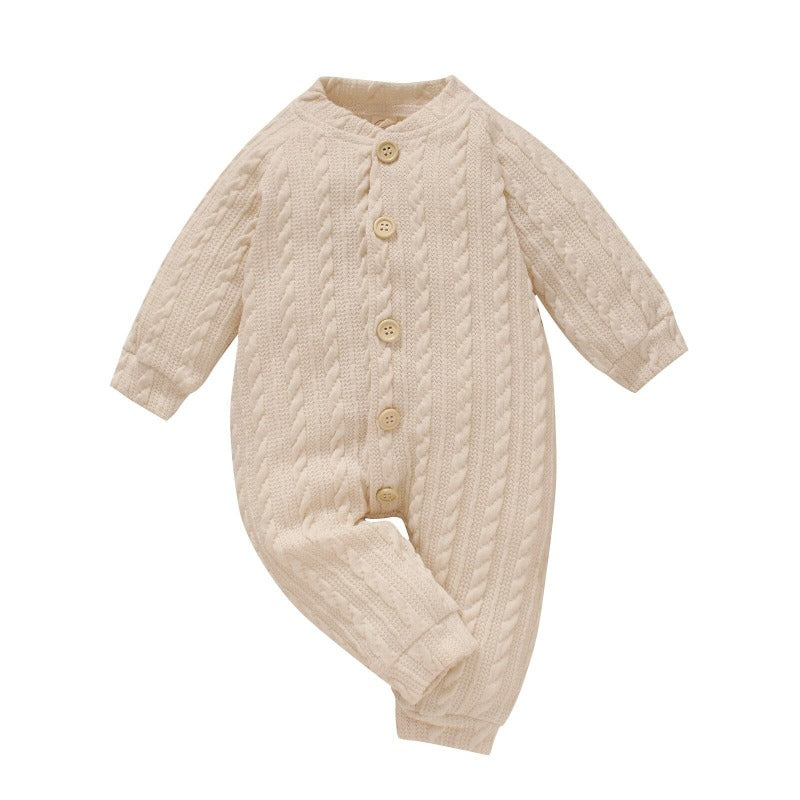 Winter Baby Knitted Romper Set-Children Cloth Shop