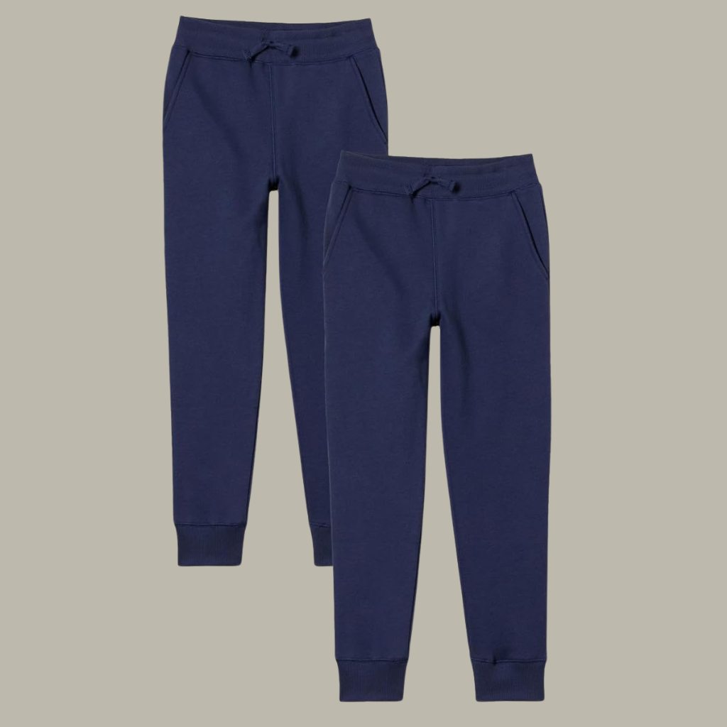 Pack Of 2 Essential Boys Fleece Jogger