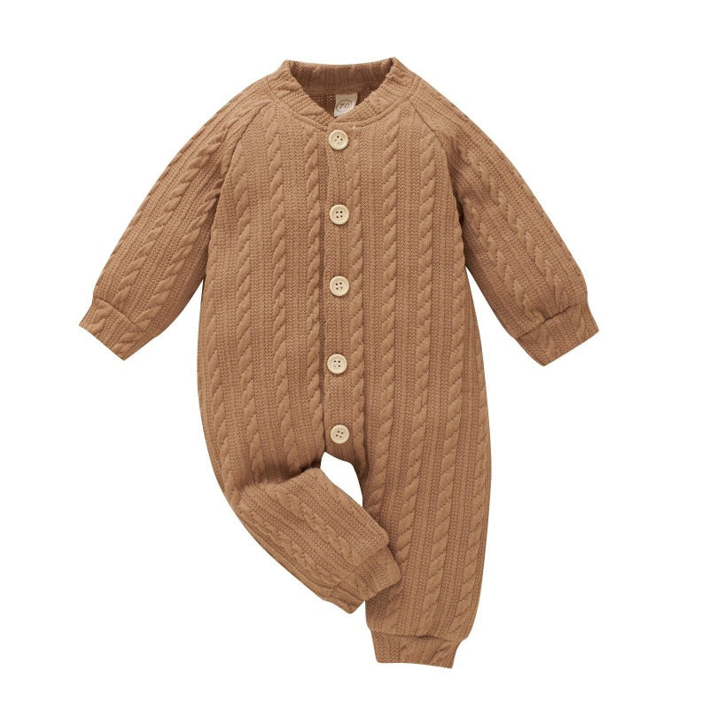 Winter Baby Knitted Romper Set-Children Cloth Shop