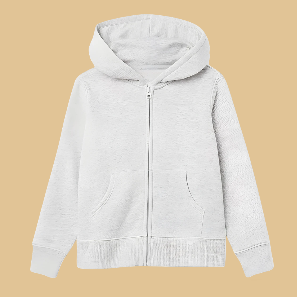 Fleece Zip Up Hoodie Sweatshirt For Girls And Toddlers