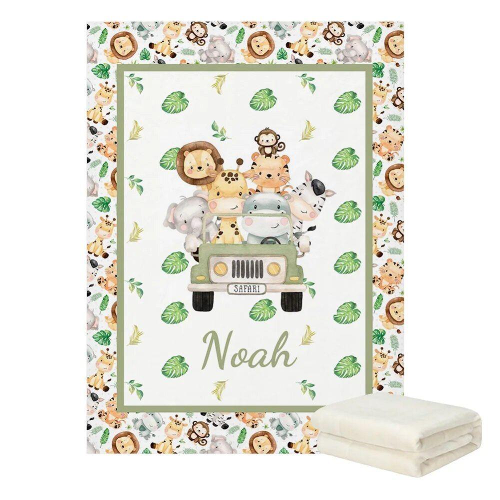 Jungle Animals Crib Set-Children Cloth Shop