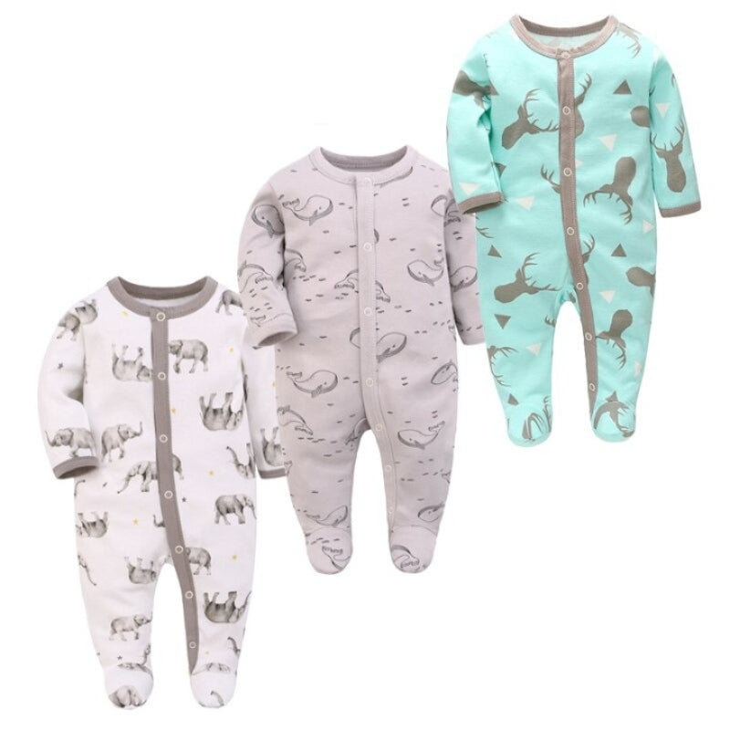 3Pcs Rompers Jumpsuit Set For Infant-Children Cloth Shop