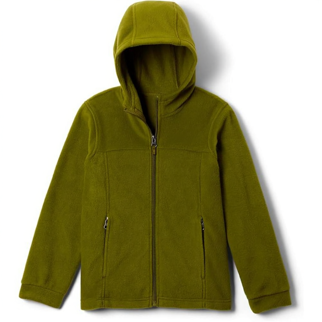 Boys Warm Fleece Hooded Jacket