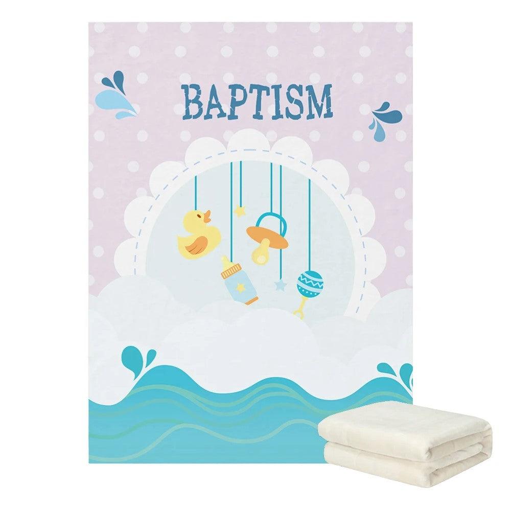 Custom Name Ocean Theme Baby Blanket-Children Cloth Shop