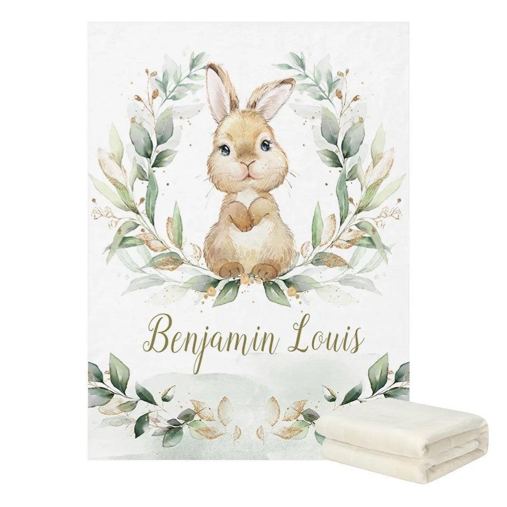 Bunny Rabbit Baby Blanket-Children Cloth Shop