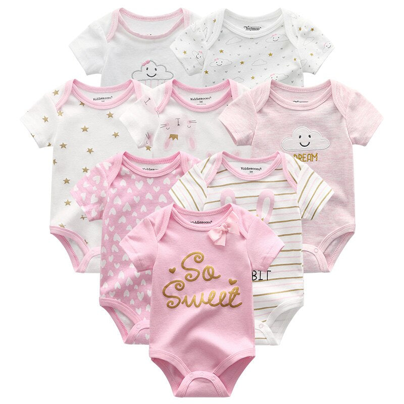 Unisex Baby 8 Pcs Clothes Jumpsuit Set-Children Cloth Shop