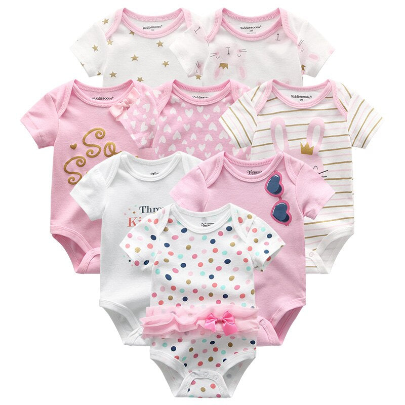 Unisex Baby 8 Pcs Clothes Jumpsuit Set-Children Cloth Shop