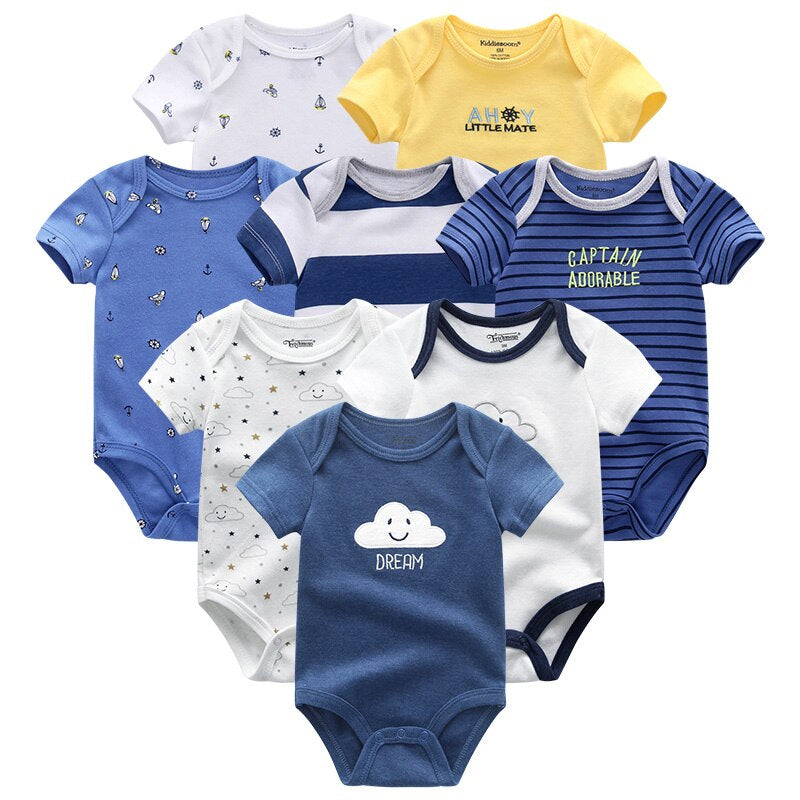 Unisex Baby 8 Pcs Clothes Jumpsuit Set-Children Cloth Shop