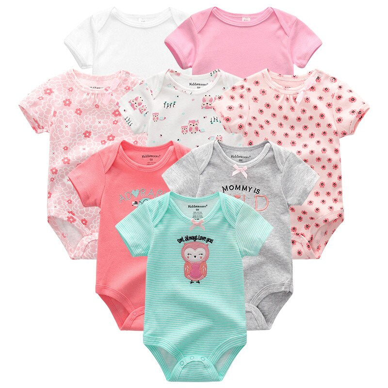 Unisex Baby 8 Pcs Clothes Jumpsuit Set-Children Cloth Shop