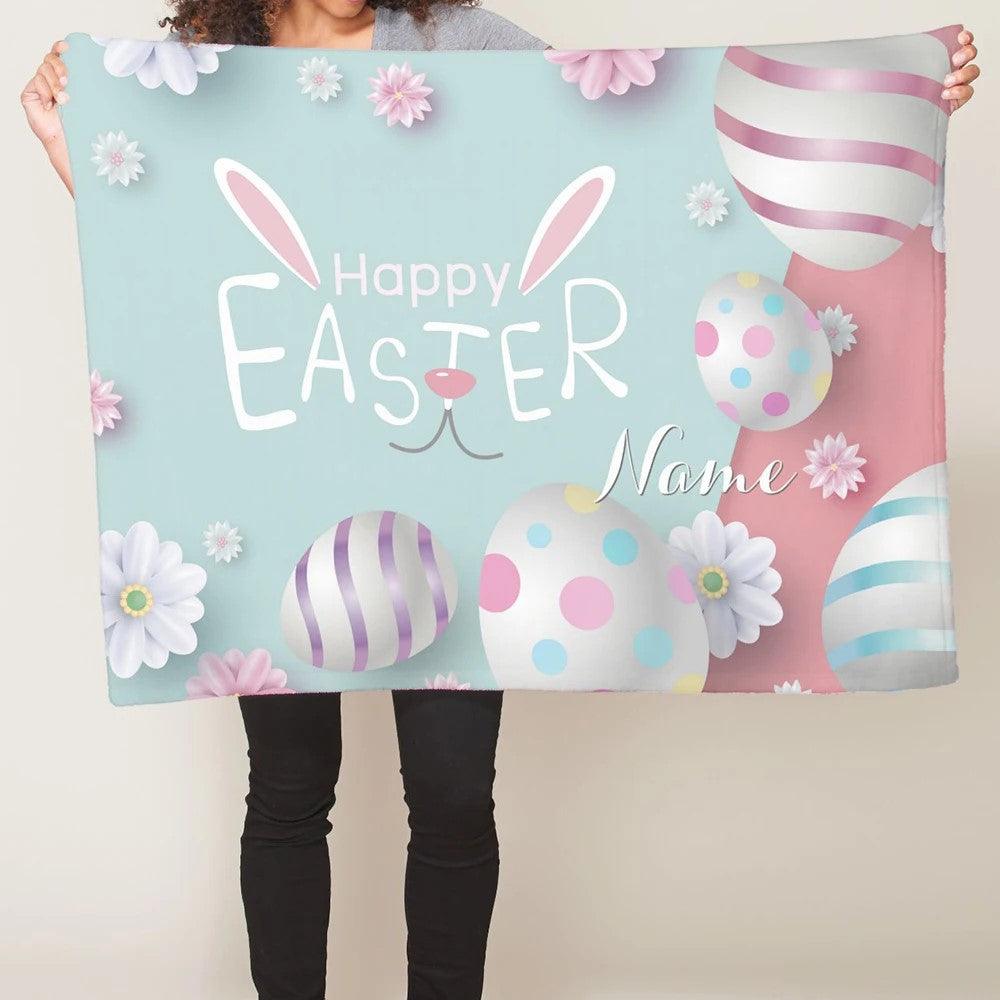 Personalized Easter Name Blanket-Children Cloth Shop