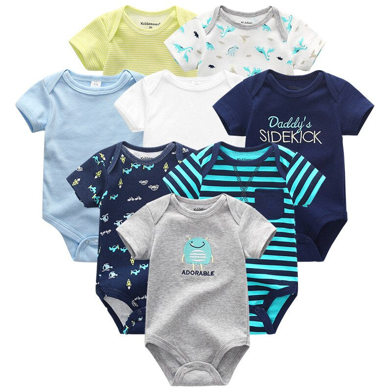 Unisex Baby 8 Pcs Clothes Jumpsuit Set-Children Cloth Shop