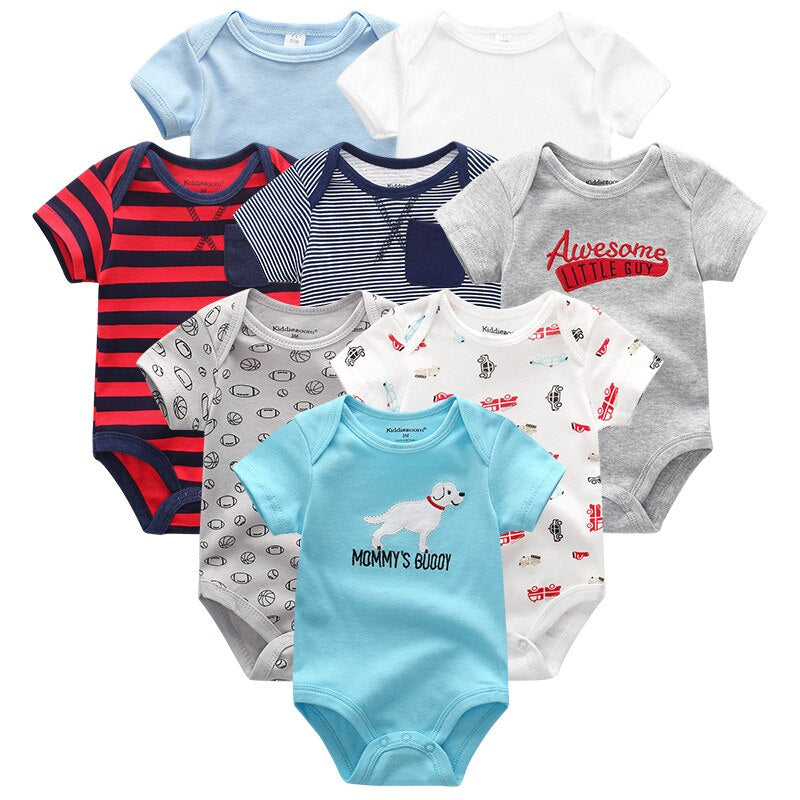 Unisex Baby 8 Pcs Clothes Jumpsuit Set-Children Cloth Shop