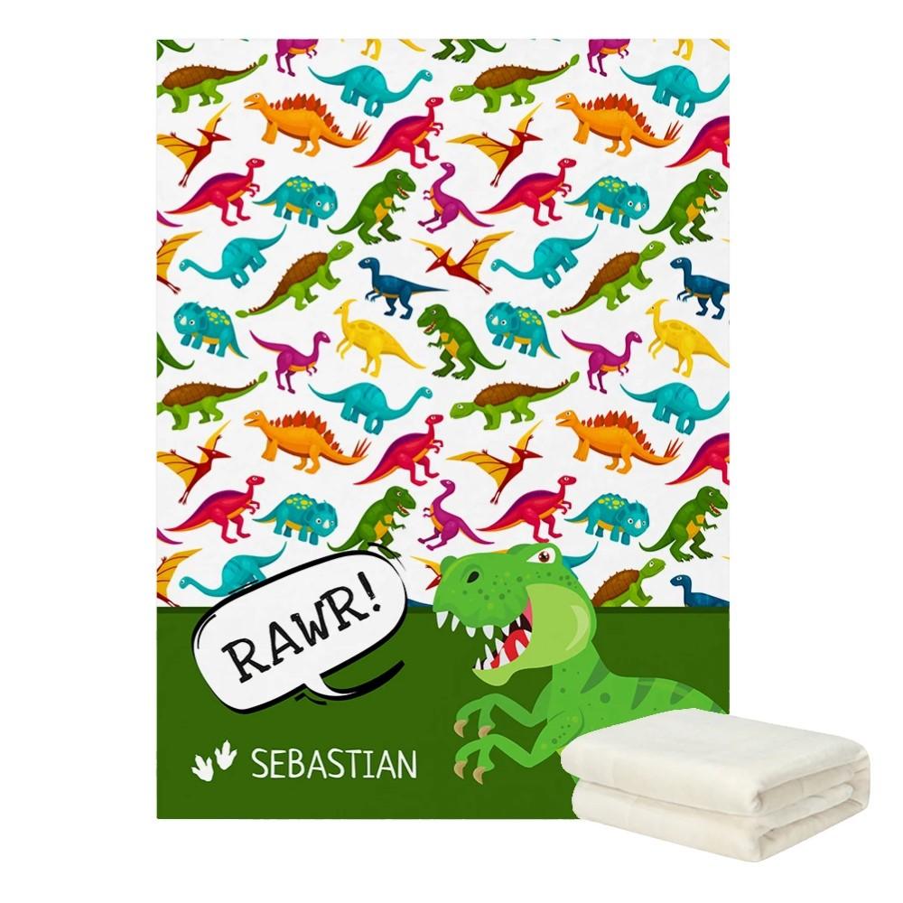 Dinosaur Name Bedding Set-Children Cloth Shop