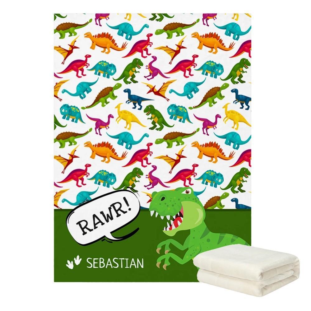 Dinosaur Name Bedding Set-Children Cloth Shop