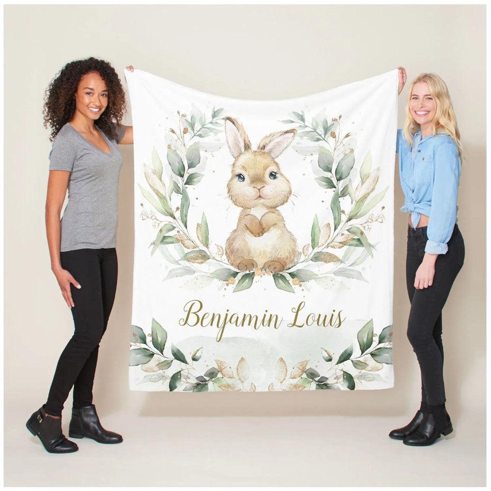 Bunny Rabbit Baby Blanket-Children Cloth Shop