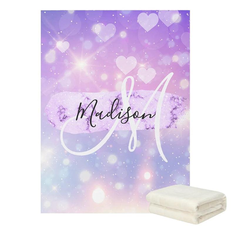 Personalized Sparkles Design Blankets-Children Cloth Shop