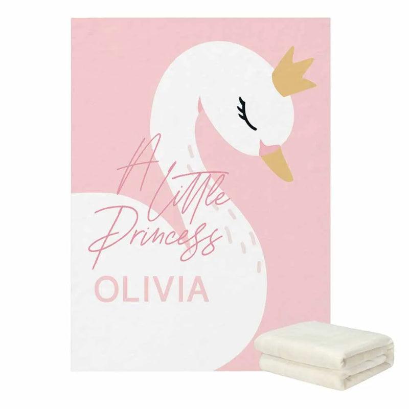 Personalized Enchanted Fleece Blanket-Children Cloth Shop