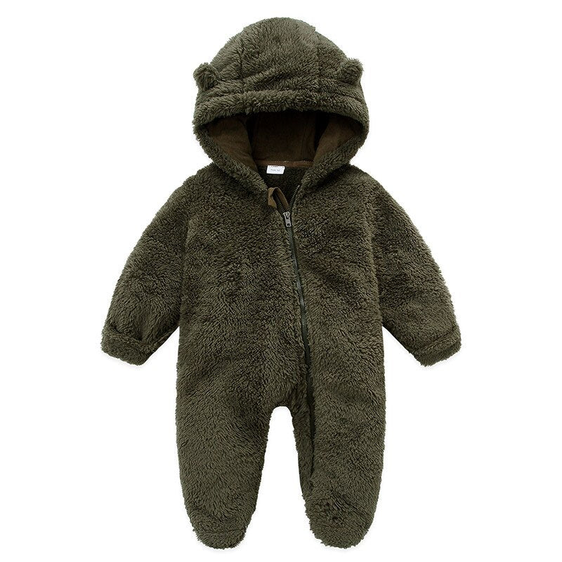 Unisex New Born Baby Hooded Romper-Children Cloth Shop