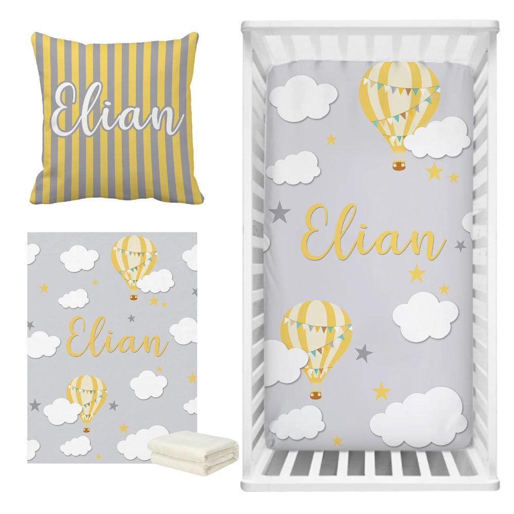 Cloud Balloon Bedding Set-Children Cloth Shop