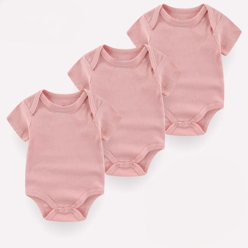 3Pcs Cotton Short Sleeve Toddler Clothes-Children Cloth Shop