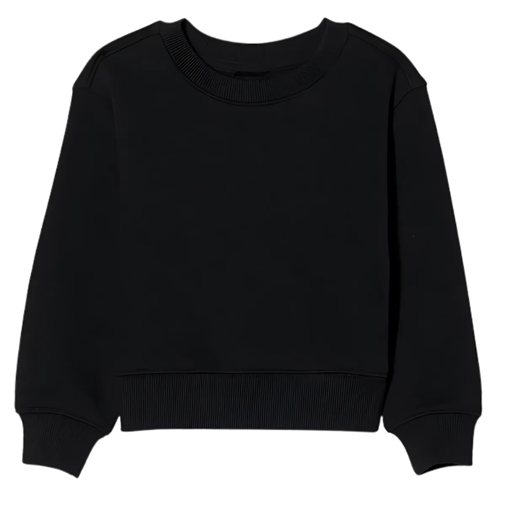 Girls And Toddlers Crew Neck Sweatshirt