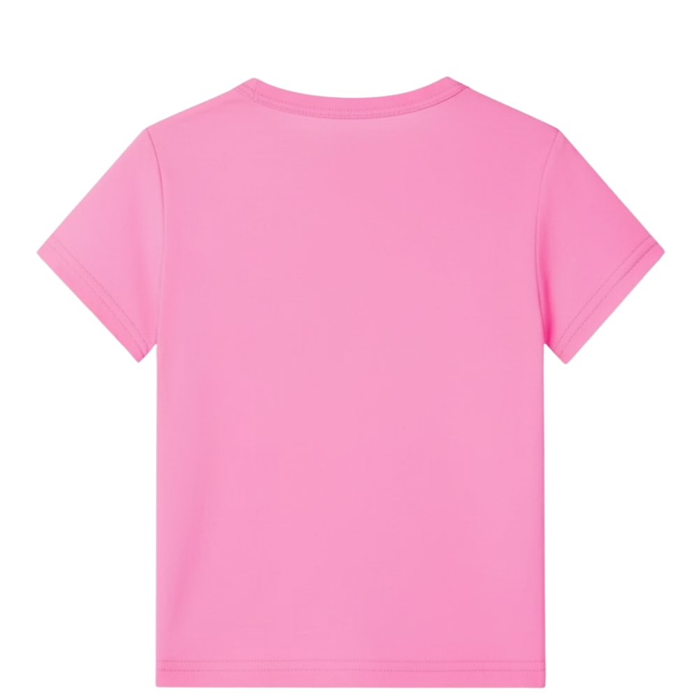 Colorful Lettering Graphic Print Short Sleeve T Shirt 