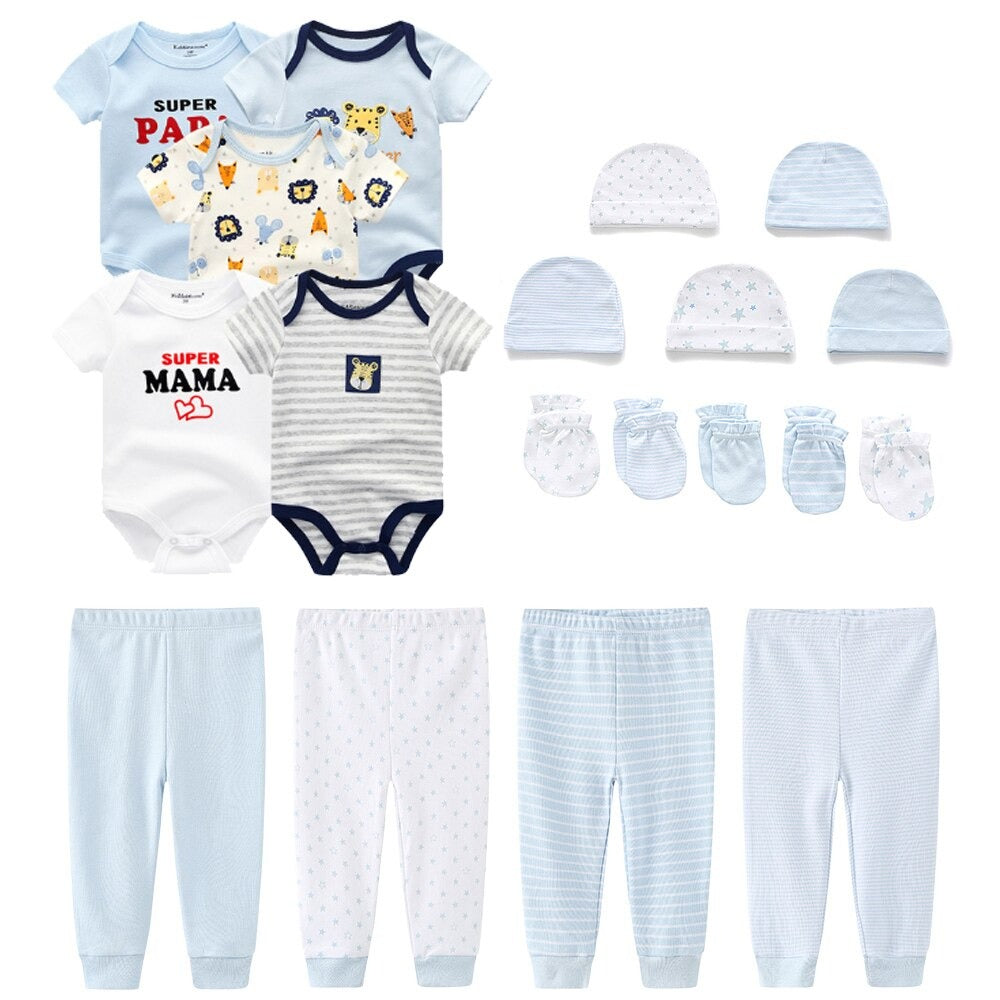 Toddler Unisex Clothes Bodysuits Set-Children Cloth Shop
