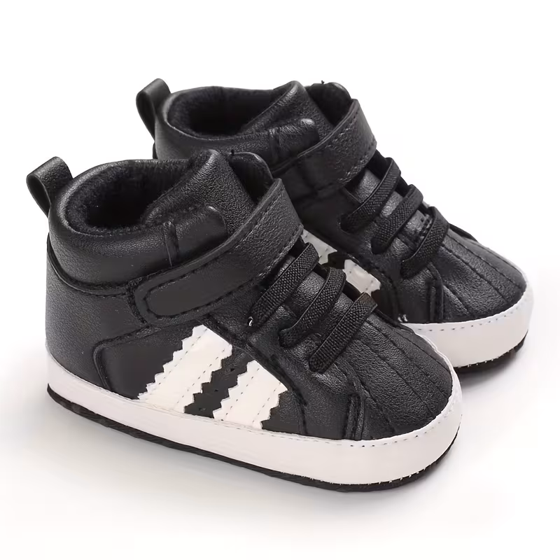 Casual Striped Soft Sole Sneakers For Kids