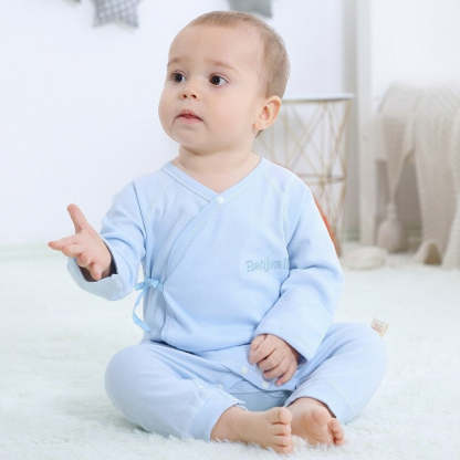 3Pcs Long Sleeve Romper Pajama Set-Children Cloth Shop