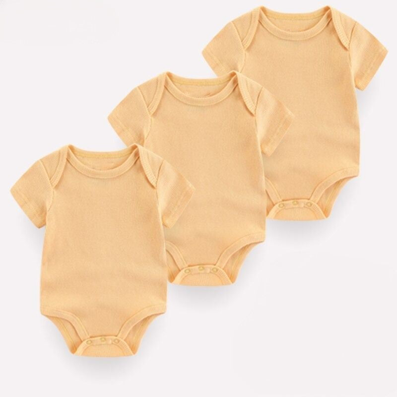 Cotton 3 Pcs Short Sleeve Toddler Clothes-Children Cloth Shop