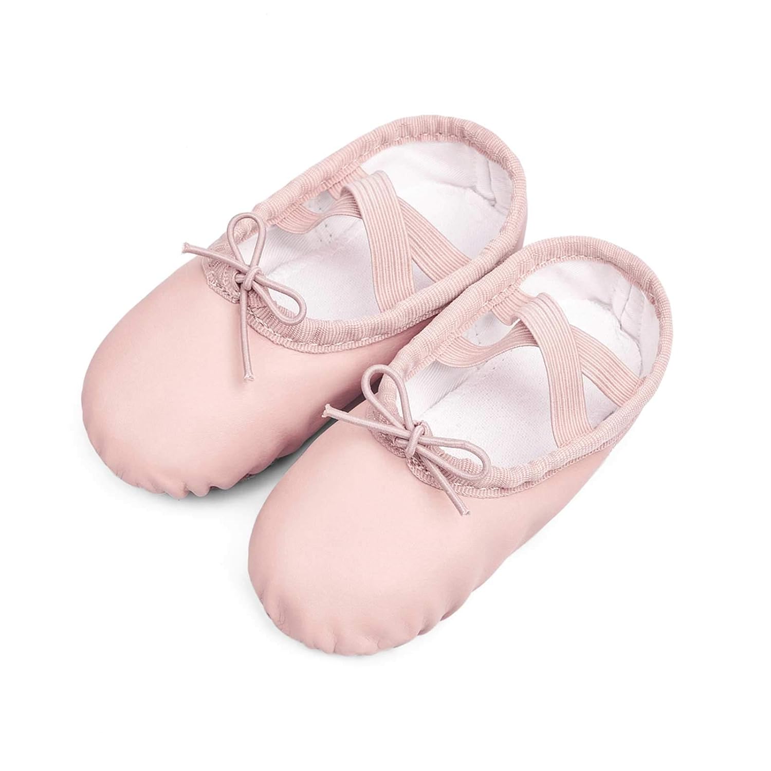 Flexible Ballet Dance Shoes with Crisscross Elastic Straps